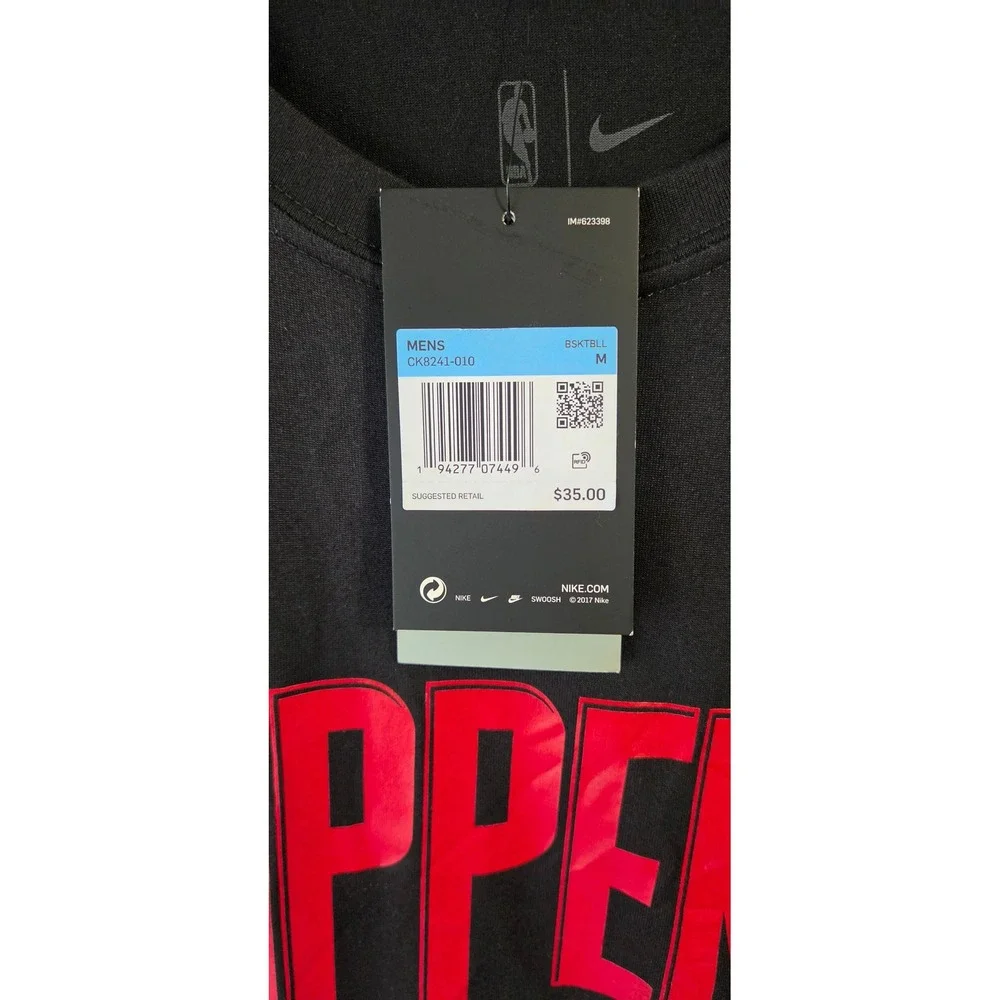 Nike T-Shirt Mens Medium‎ Black New LA Clippers Basketball Dri-FIT CK8241-010